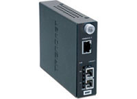 Trendnet Intelligent 1000Base-T to 1000Base-FX Multi-Mode SC Fiber Converter (TFC-1000MSC)